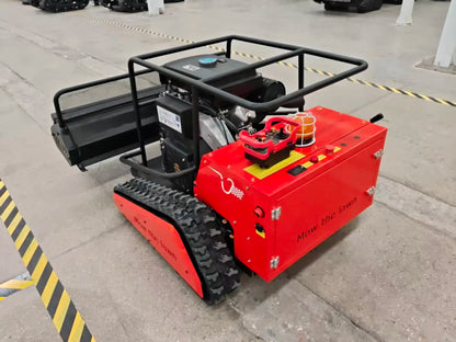 High Efficiency Remote Control Lawn Mower with Mulcher and Grass Catcher for Vineyards Remote Control Lawn Mower Mulcher