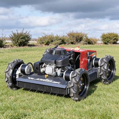 Customized Easy Transport Remote Control Lawn Mower Light Structure Compact Size Convenient  Robot Mower Flail lawn mower robot