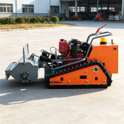 High Efficiency Remote Control Lawn Mower with Mulcher and Grass Catcher for Vineyards Remote Control Lawn Mower Mulcher