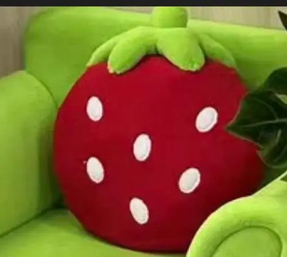 Children's Sofa Chair Reading Corner Kindergarten Small Sofa Combination Area Cute Cartoon Baby Fabric Strawberry Sofa