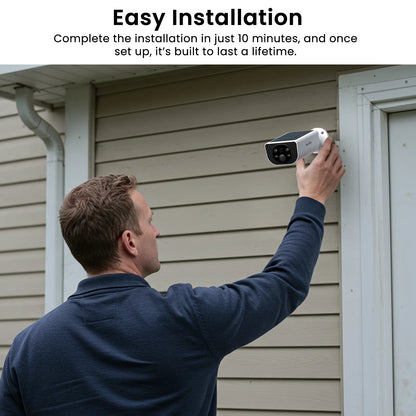 Wansview 2K Outdoor Wireless WIFI Camera 2.4G 3MP Battery Solar Security Camera Floodlight Color Night Vision Local Alarm