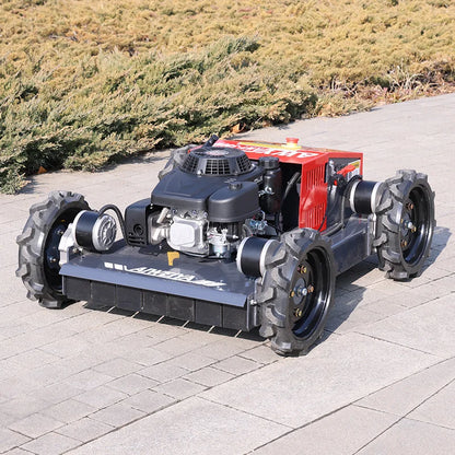 Customized Easy Transport Remote Control Lawn Mower Light Structure Compact Size Convenient  Robot Mower Flail lawn mower robot