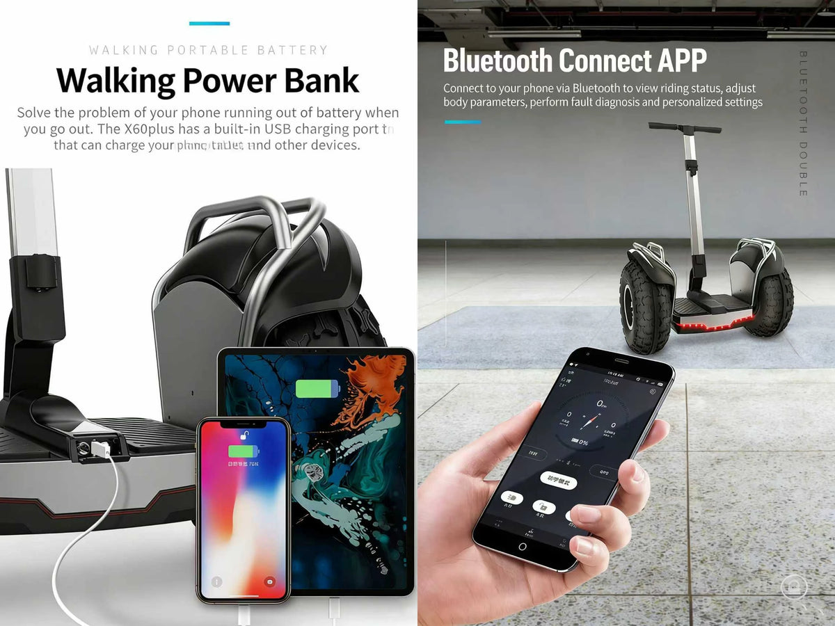 In Stock Powerful Dual Motor 1500W*2 Self-Balancing Scooter 67.2V/15.6Ah 20 Inch Offroad Hoverboard 50Mile 12.5MPH For Adults