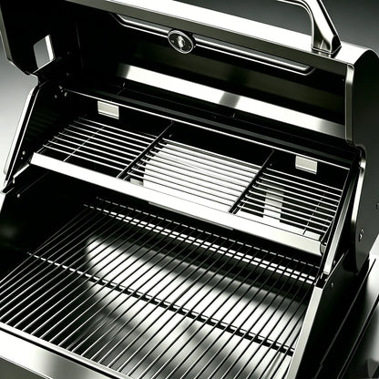 Stylish Aluminum Outdoor Kitchen, Modular BBQ Grill Cabinet Unit for Backyard Courtyard Patio Outdoor Family Party Barbecu