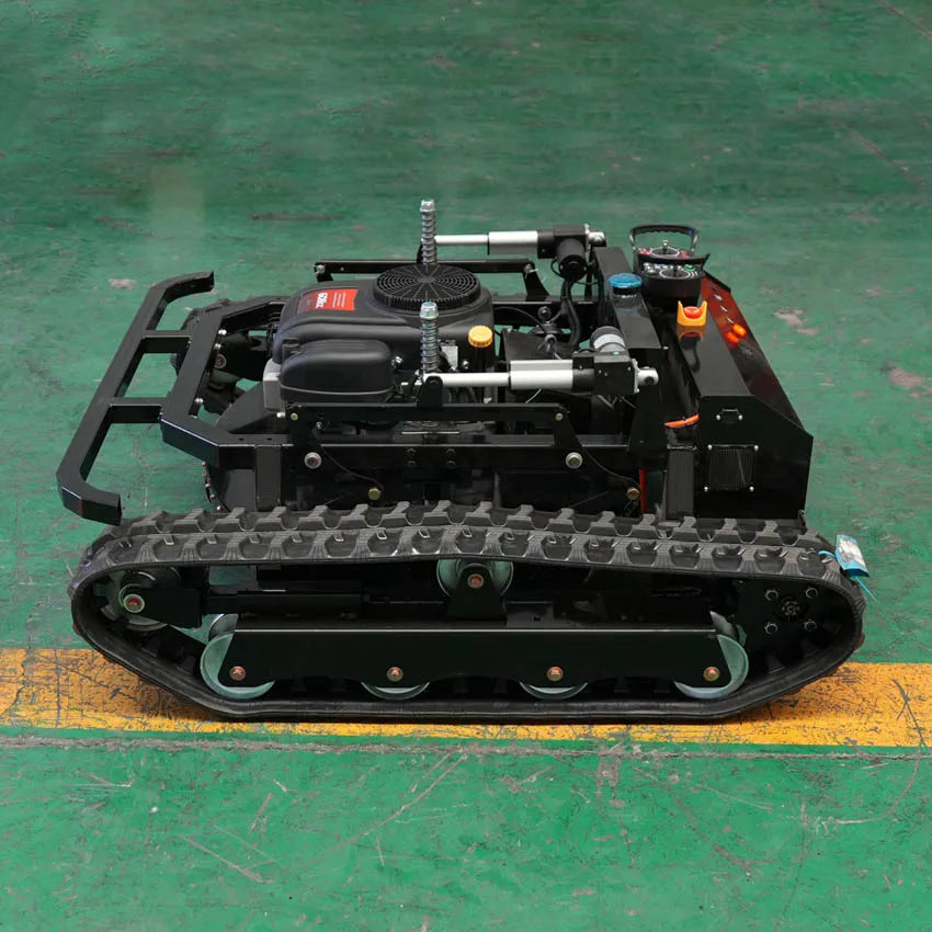 800mm High Efficiency Automatic Lawn Mower with Remote Control for Slope Gardens Easy Home Customized Machine