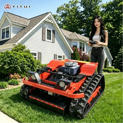 Ce Euro 5 Crawler Lawn Mower, Remote Control Self Propelled, Automated Grass Mower, Customized Supported With Fast Shipping