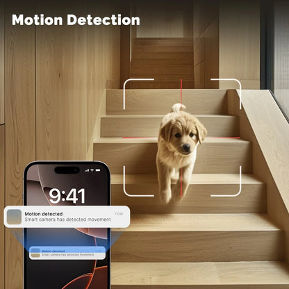 8MP WiFi IP Camera Dual Lens with Adjustable Bracket Security Wireless Surveillance Cameras Onvif 10X Zoom Baby Monitor YOOSEE