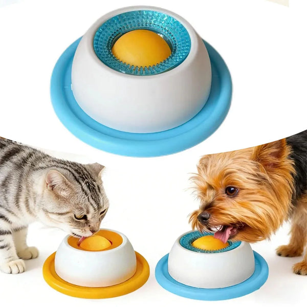 Slow Feeding Silicone Pet Plate